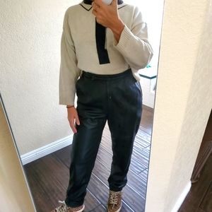 Vintage 90s Jones New York genuine leather pants